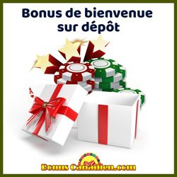 Bonus de bienvenue casino en ligne